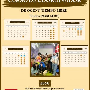 Curso Coordinador de Ocio y Tiempo Libre Findes