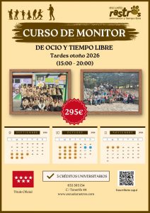Curso monitor de ocio y tiempo libre Otoño T